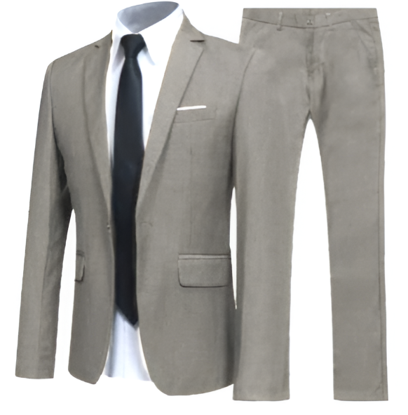 Costum formal din două piese pentru bărbați, pentru nunți | Croială slim fit