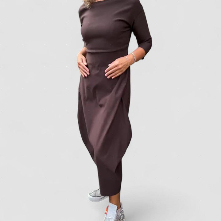 Annette – Rochie Damă Elegantă cu Buzunare și Croi Avantajos