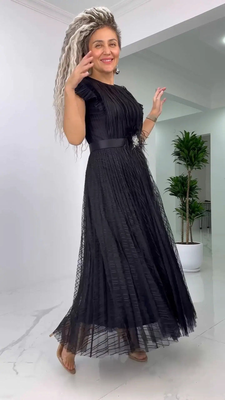 Lena – Rochie de Damă Chiffon Elegantă Vaporoasă