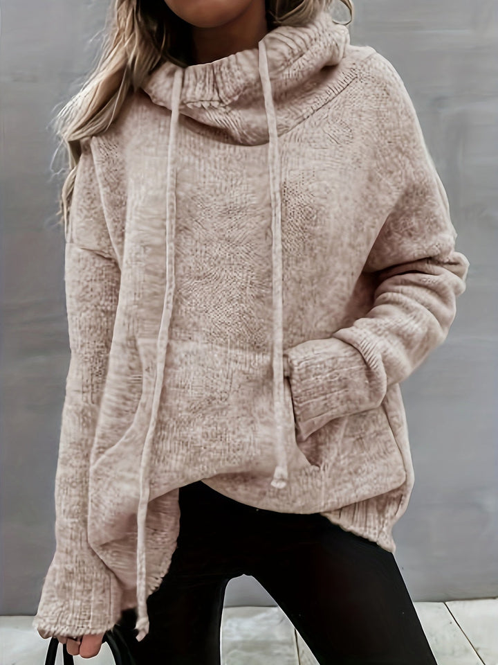 ZELINA | Pulover cu Mâneci Lungi și Buzunar