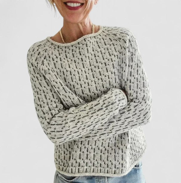 Victoria - Pulover cu Guler Barcă