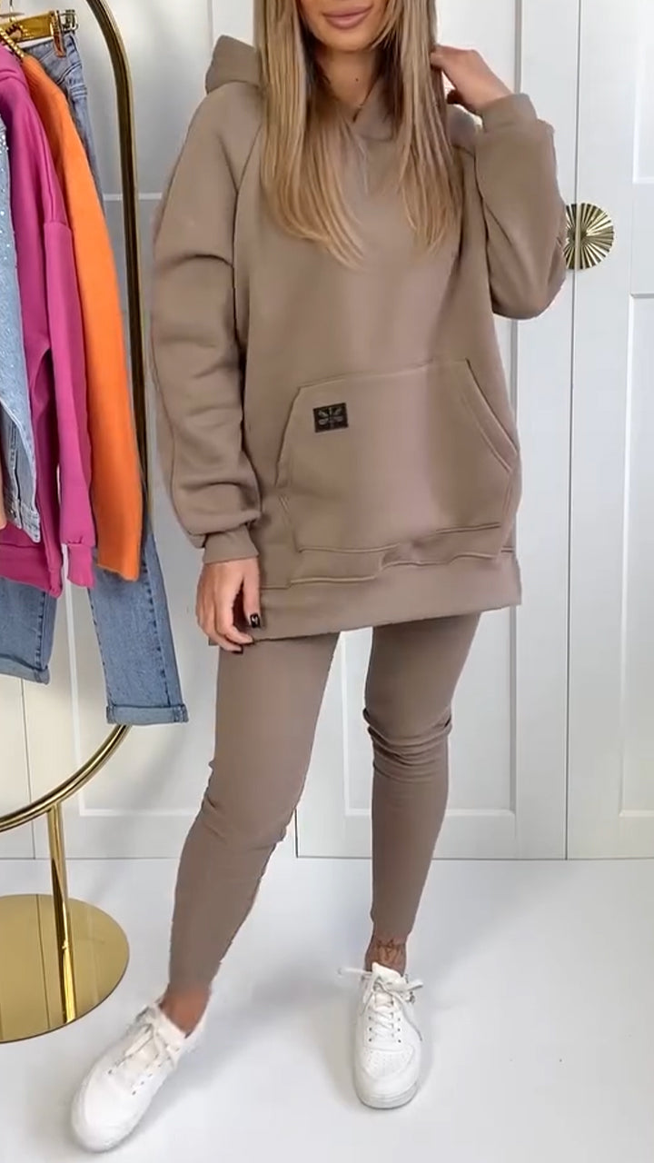 Nerina | Set Hanorac Casual și Leggings