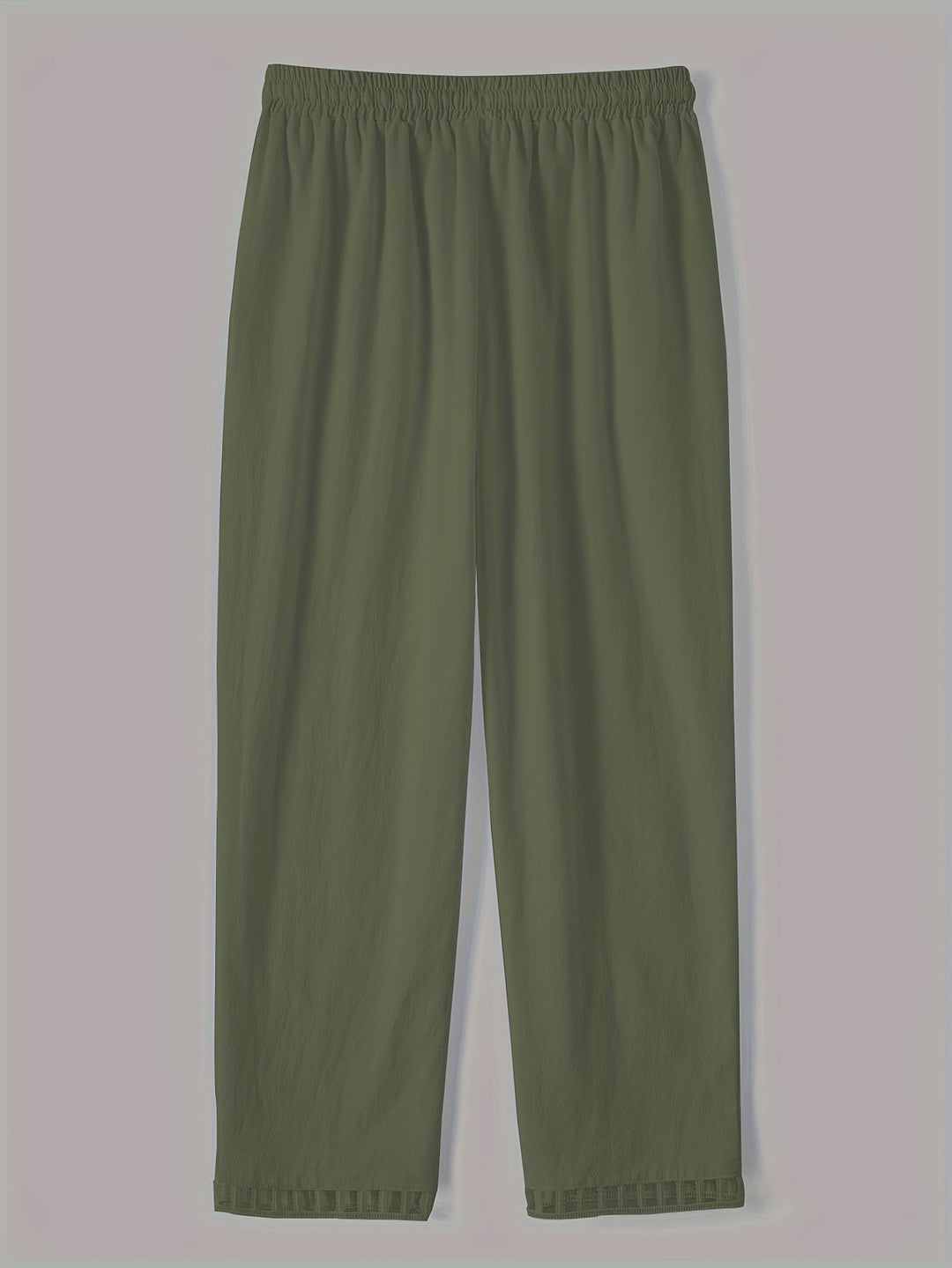 Wren – Pantaloni Croiți Relaxați cu Detalii Contrastante