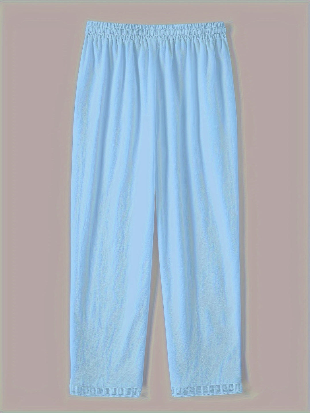 Wren – Pantaloni Croiți Relaxați cu Detalii Contrastante