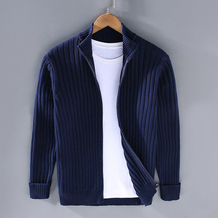 Giovanni | Cardigan tricotat cu fermoar
