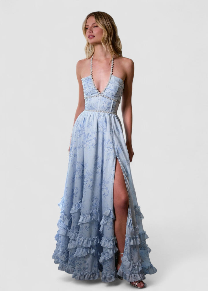 Elodie – Rochie de Damă Maxi Romantică Elegantă