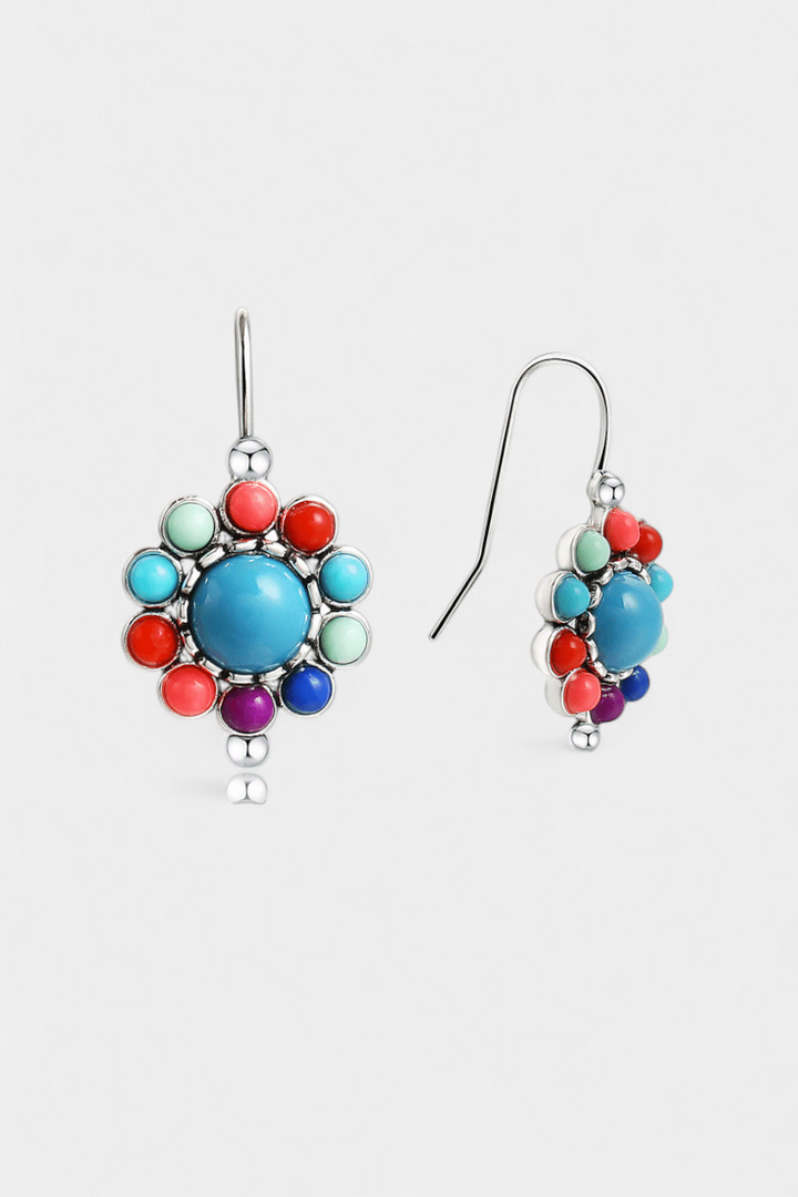 Anca – Cercei rotunzi multicolori