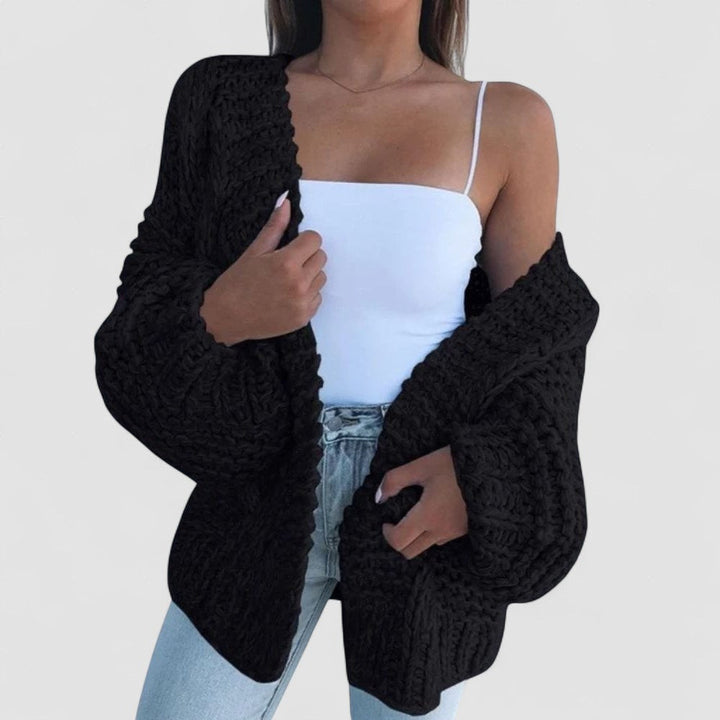 ELEANOR | Pulover Gros, Cardigan Lejer