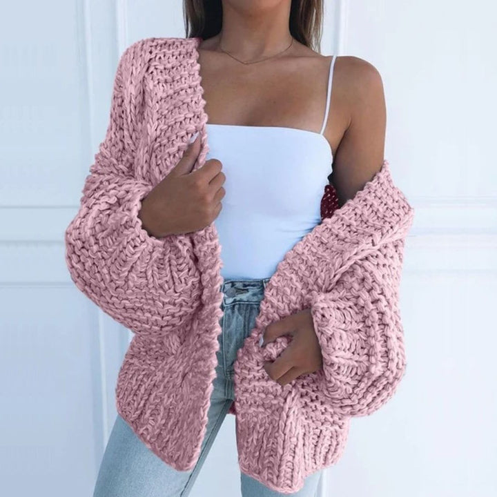 ELEANOR | Pulover Gros, Cardigan Lejer