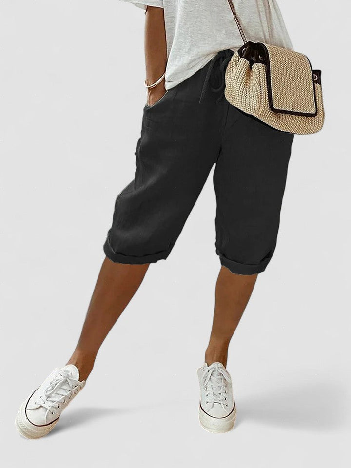 LAYLA – PANTALONI SCURȚI RELAXAȚI PENTRU ZILE ÎN CARE TE SIMȚI BINE