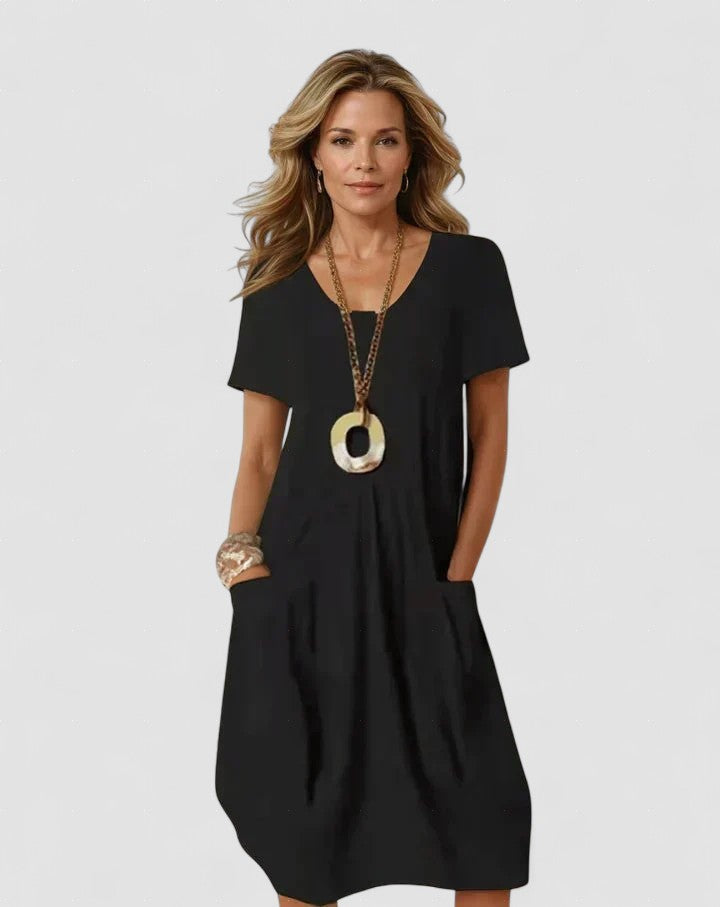 Anette – Rochie Damă Flow Lejeră Casual de Vară