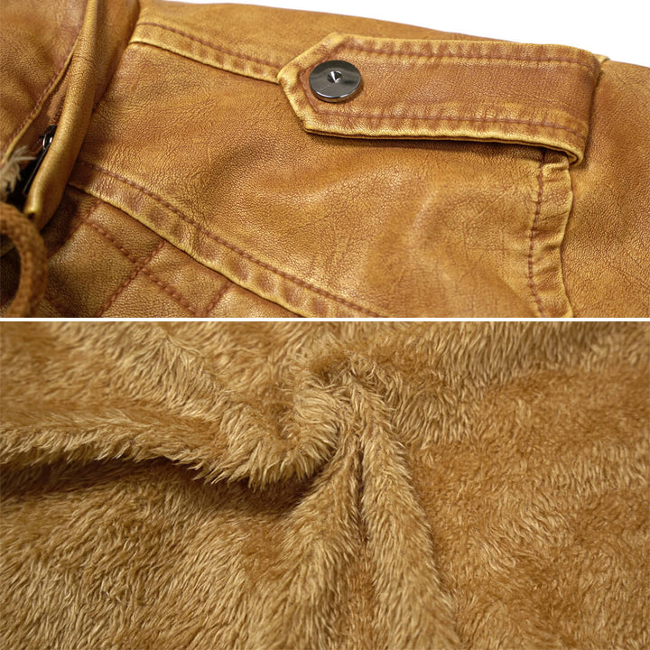 Jacheta de lux din piele