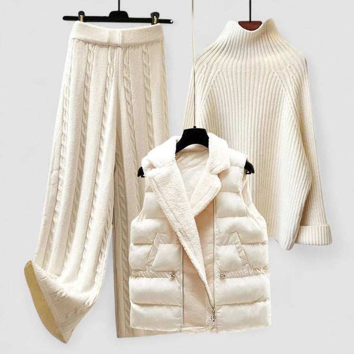 Maelie – Set Tricotat Comfortabil și Călduros