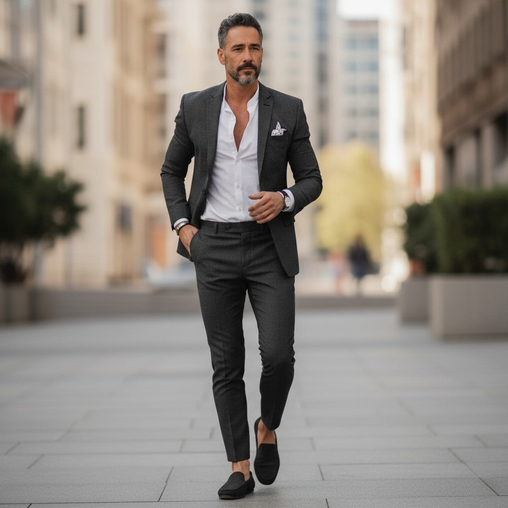 Herren 2-teiliger Hochzeitsgast Anzug | Blazer und Hose Fato de dois peças para homens, para convidados de casamento | Casaco e calças