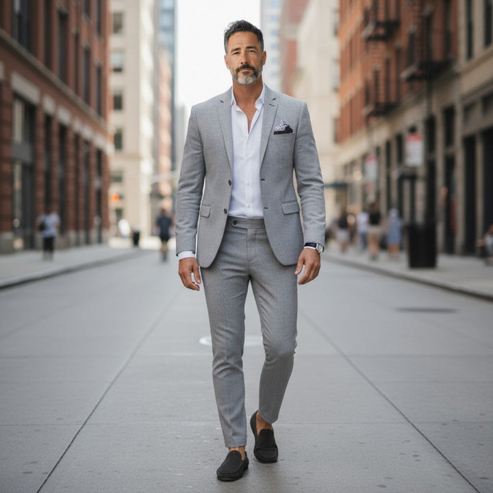 Herren 2-teiliger Hochzeitsgast Anzug | Blazer und Hose Fato de dois peças para homens, para convidados de casamento | Casaco e calças